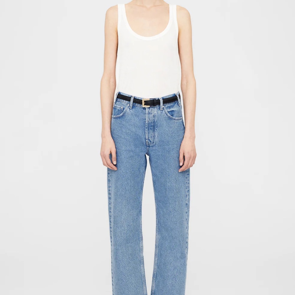 Anine Bing Gavin Jeans Clean Blue